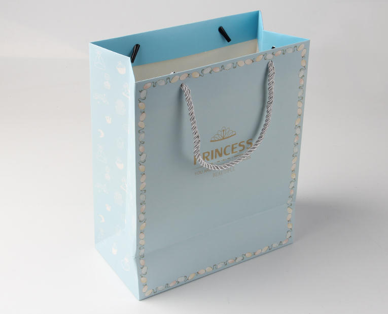 淺藍(lán)色淑女風(fēng)紙袋 淺藍(lán)色淑女風(fēng)紙袋