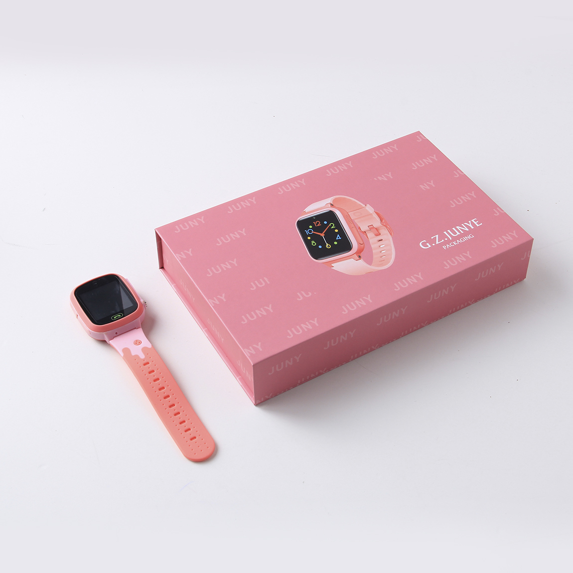 為什么這個兒童手表禮盒不用專色印刷？