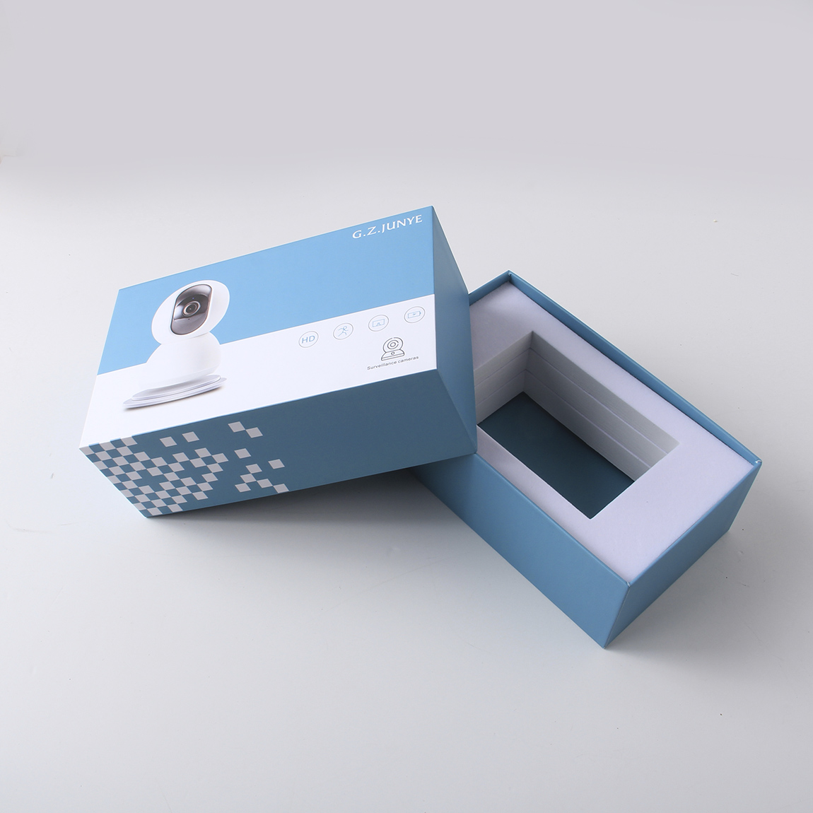 為什么攝像頭紙盒的EVA是一層層疊起來的？